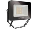 LED-Strahler ESYLUX OFL BASIC, 10W 4000K 1000lm 148×28×100mm IP65, schwarz