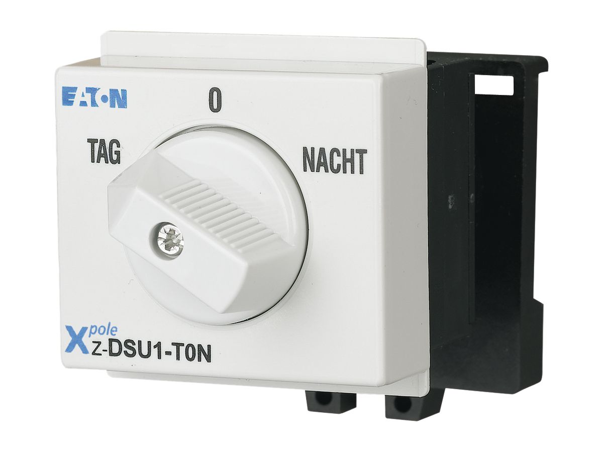 REG-Drehschalter Eaton Z-DSU1-T0N, 20A/690V 1L 1W, 3TE, "TAG-0-NACHT"