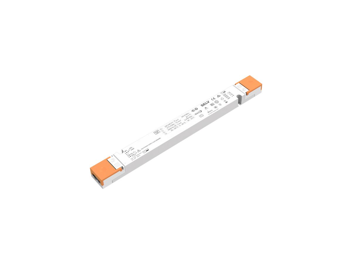 LED-Betriebsgerät DOTLUX CV 16…160W OUT:24V 0…6670mA DALI DIM IP20 309×43×30mm