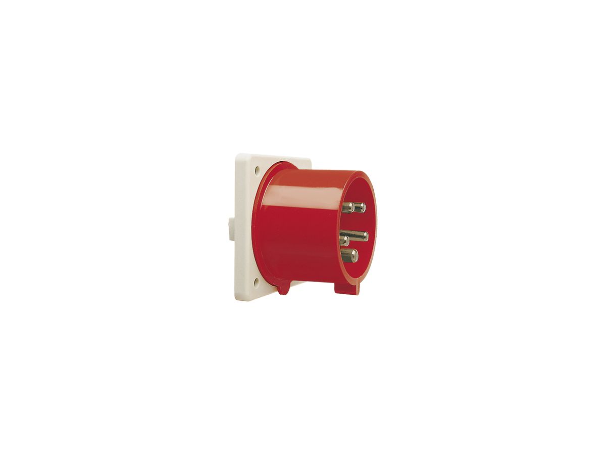 EB-Apparatestecker CEEtyp 5L 16A 6h IP44 400V 50+60 Hz rot