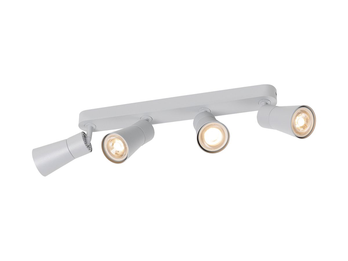 Spot SLV PURI 2.0 Cone CW GU10 4×6W DIM 365×42×138mm grau