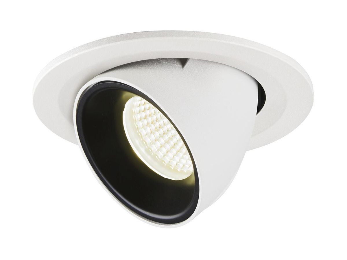 EB-LED-Downlight SLV NUMINOS GIMBLE S, 8.6W 250mA 730lm 4000K 20° ws/sz