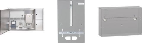 Zählerverteiler, Zählerplatten