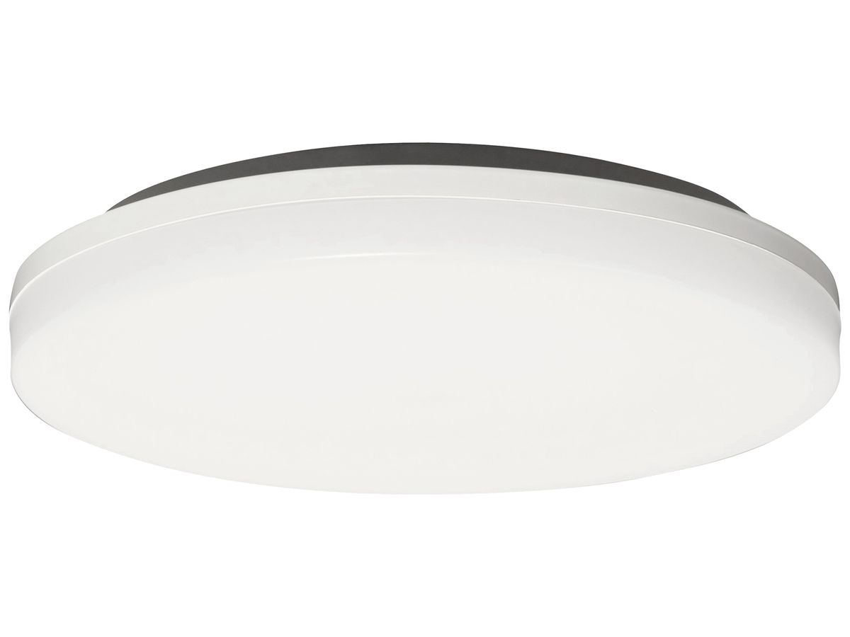 LED-Deckenleuchte Z-Licht FlachLED 12W 1440lm 830 IP65 Ø280mm weiss