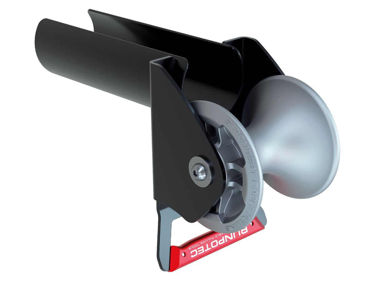 Kabelumlenkrolle Runpotec Ø130mm Ø80mm 4500kg Aluminium