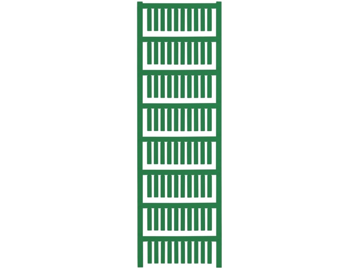 Einsteckschild Weidmüller TM MultiCard 20×4mm PA66 grün