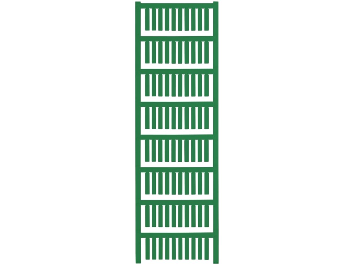 Einsteckschild Weidmüller TM MultiCard 20×4mm PA66 grün