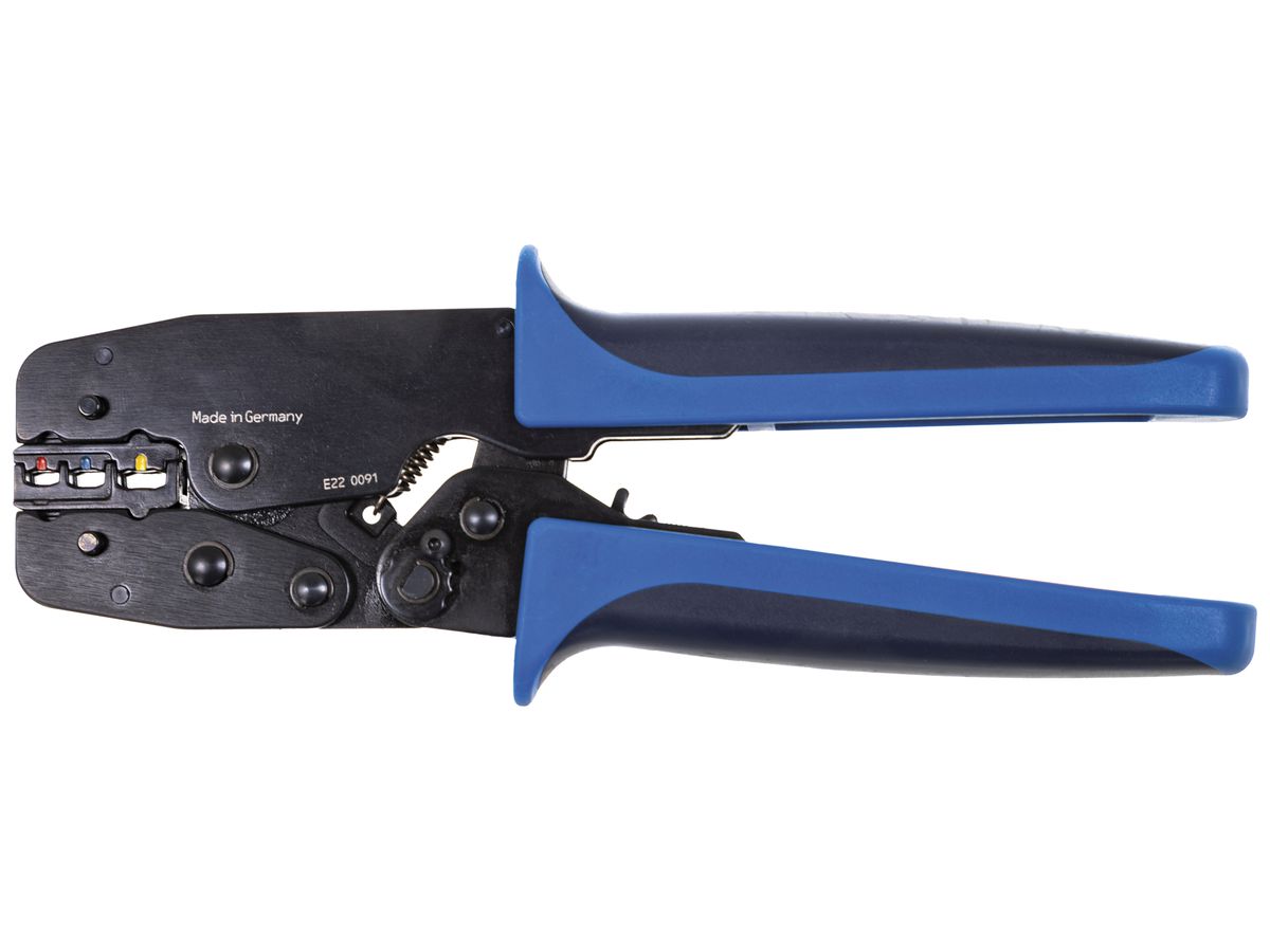 Crimpwerkzeug Ferratec WZ 100/42 3 Profile 0.5…1/1.5…2.5/4…6mm²rt/bl/gb