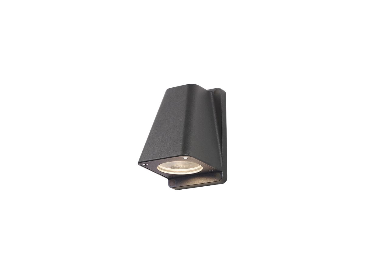 Wandleuchte SLV WALLYX, GU10 50W IP44 anthrazit