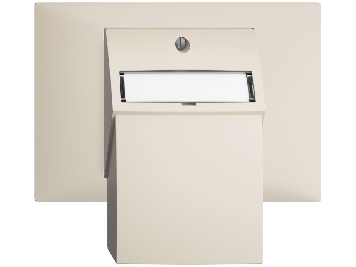 EB-Montageset EDIZIOdue BKE, mit Flachauslasshaube 2× crema