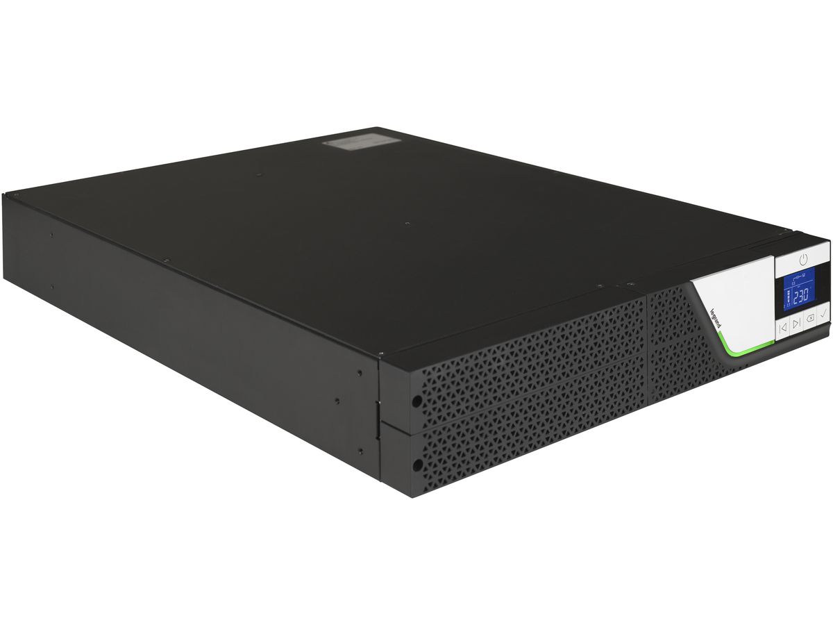 USV-Anlage Legrand KEOR SPE 19" Rack 2U, 1L/1L, 1000VA/800W, 3min à 100%
