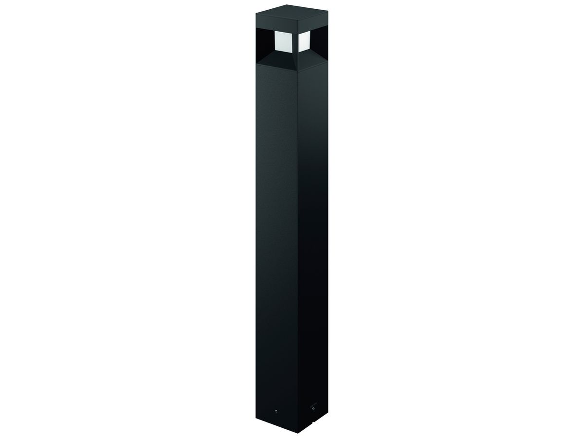 LED-Wegeleuchte myGarden Parterre, 8W 230V 2700K 100×770×100mm IP44 schwarz