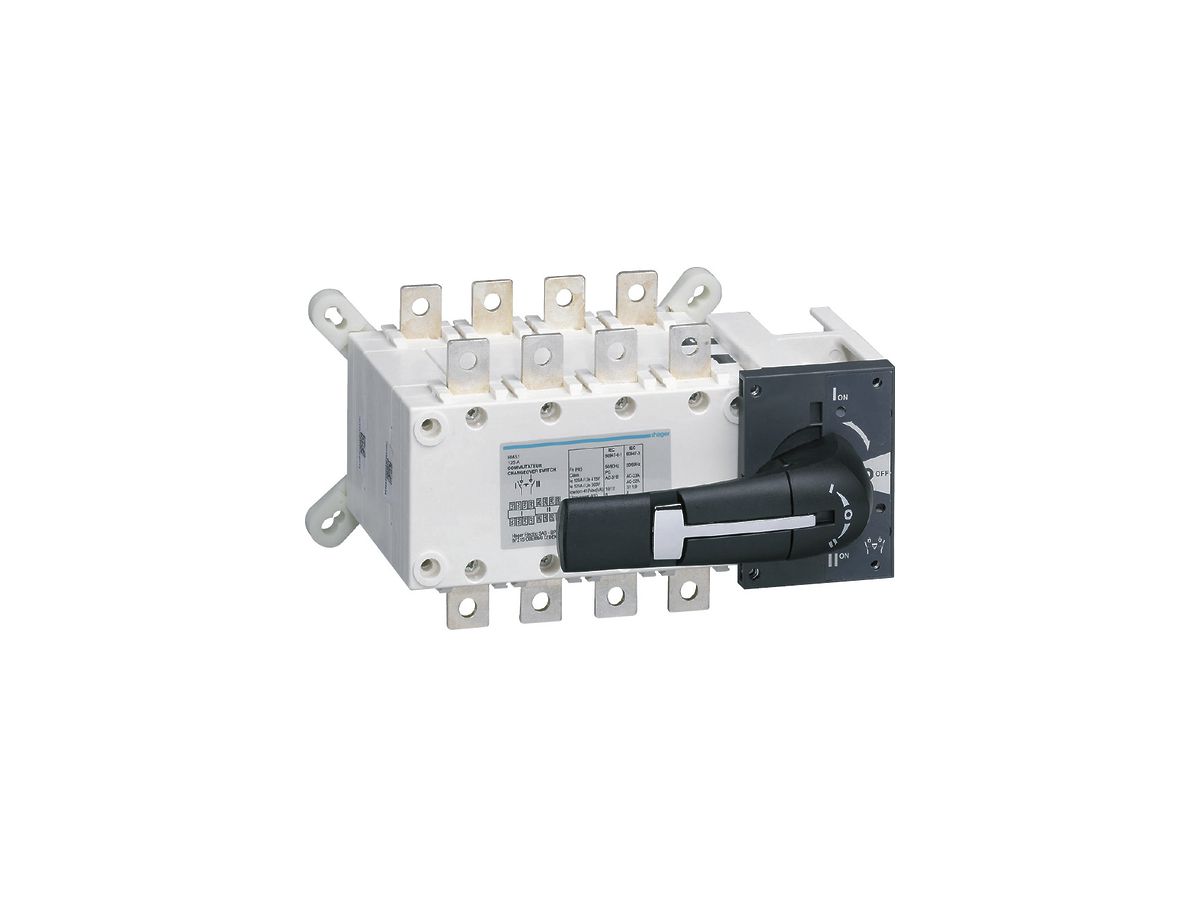 EB-Lastumschalter Hager 4L 125A für Montageplatte