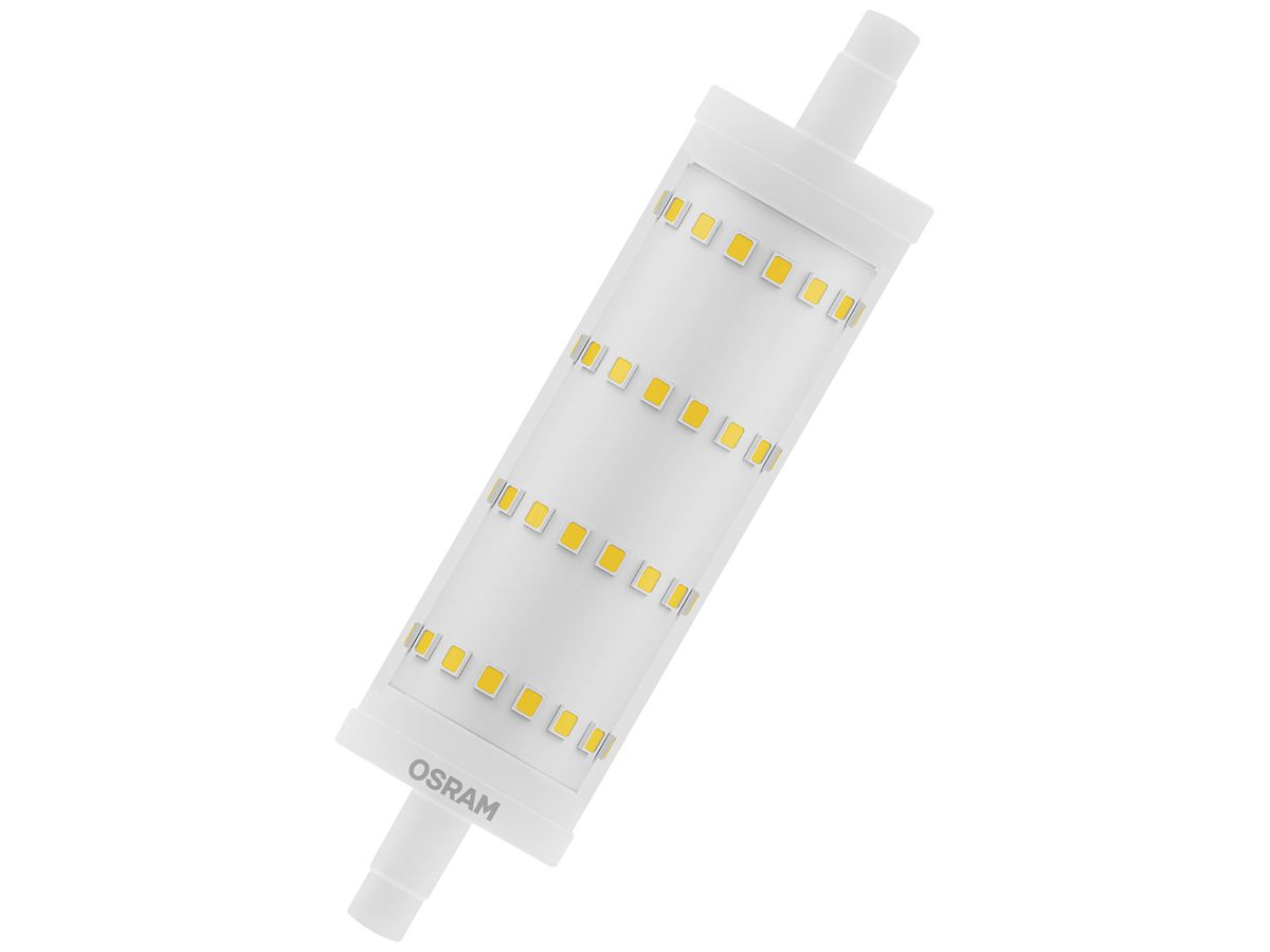 LED-Lampe OSRAM Line R7s 13W 1521lm 865 Ø28×118mm klar