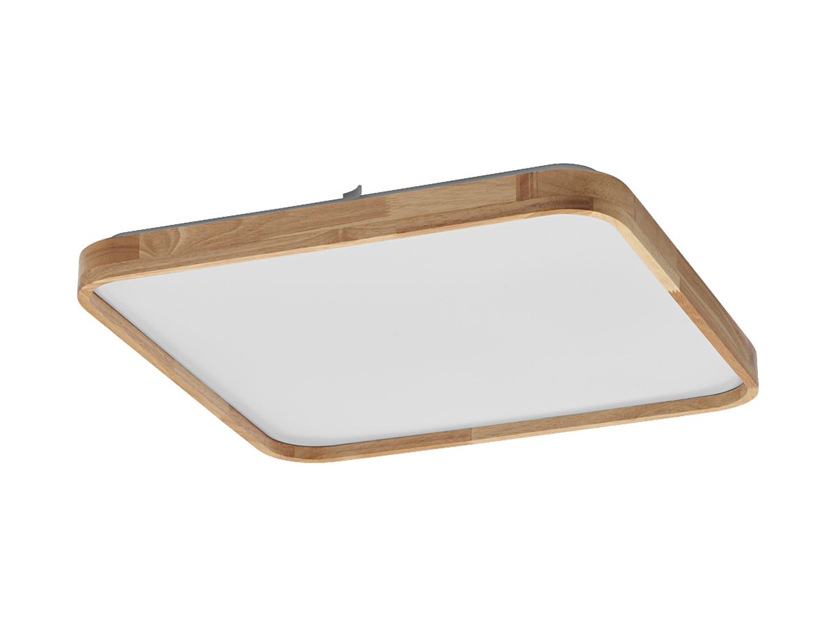 LED-Deckenleuchte LEDVANCE Orbis Alicia 36W 2500lm 830 495×495×65mm Holz
