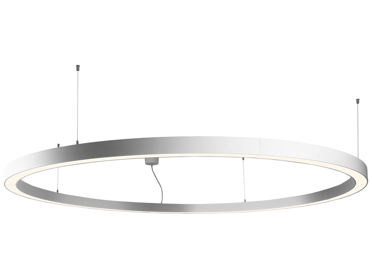 LED-Pendelleuchte Sylvania Nilo 85W 9120lm 830 DALI Ø1200mm weiss