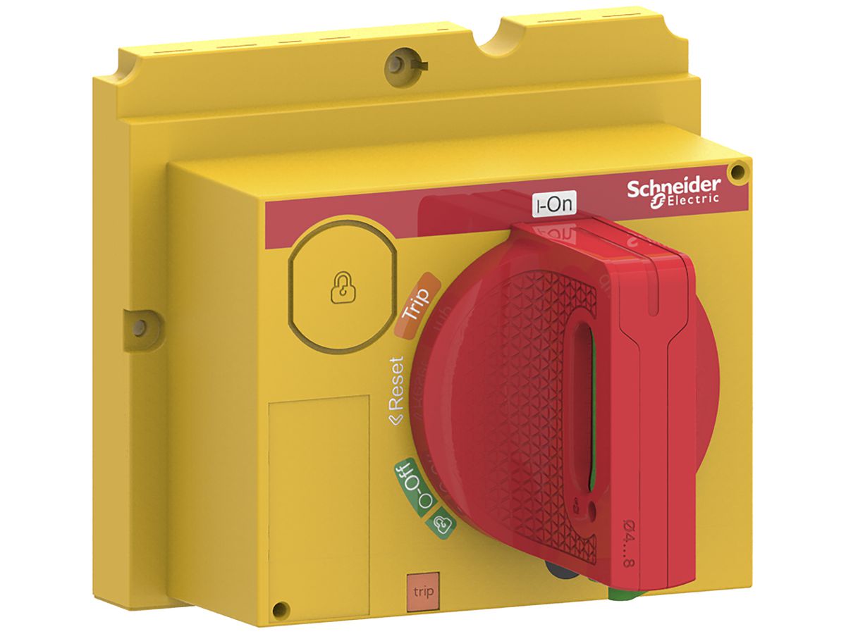 Drehantrieb direkt für ComPacT NSX100-250, IP40 rot/gelb
