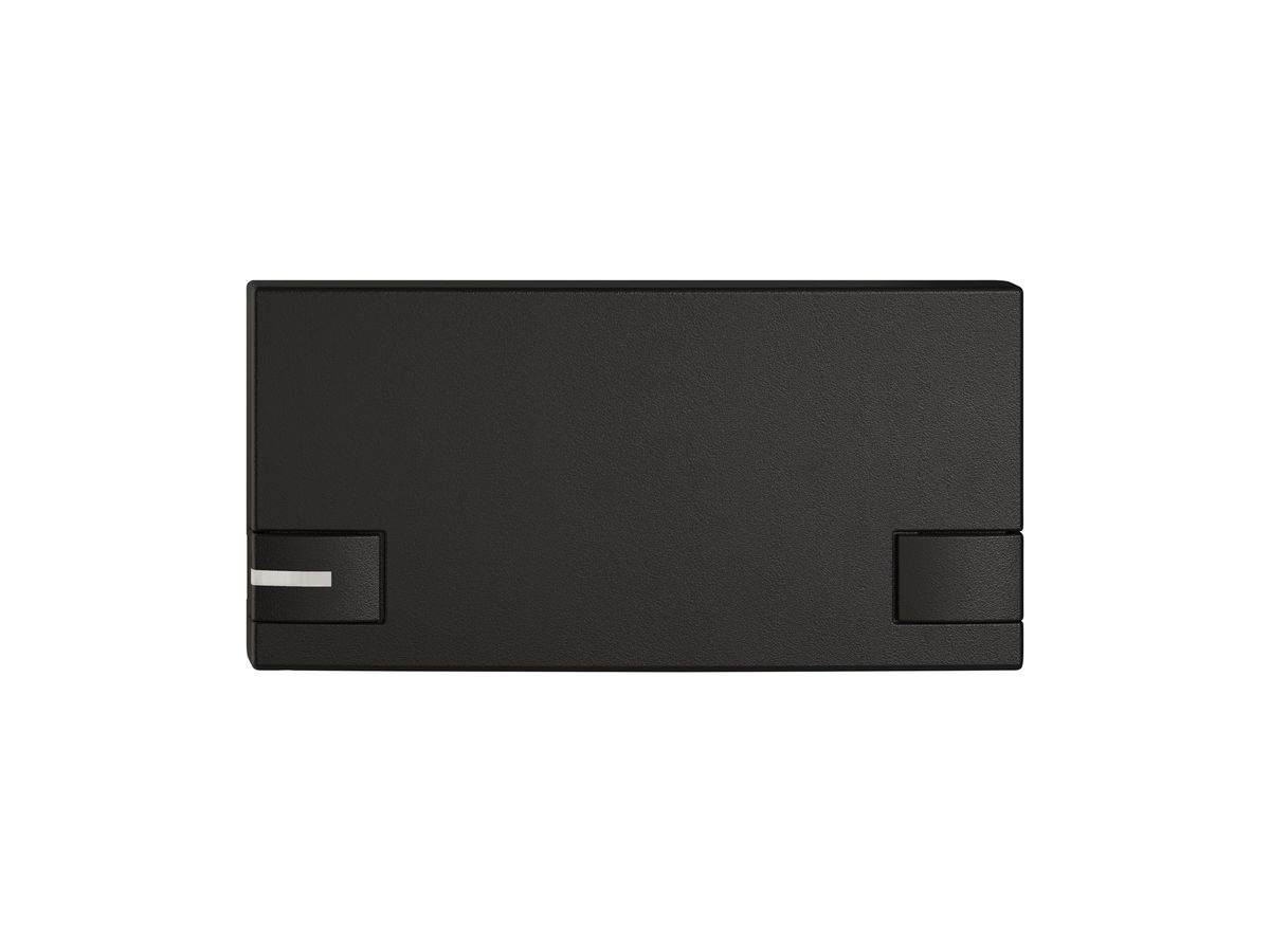 Taste 1/2 EDIZIO.liv KNX und UNI mit SNAPFIX® mit LED 2-Tastenbedienung sz