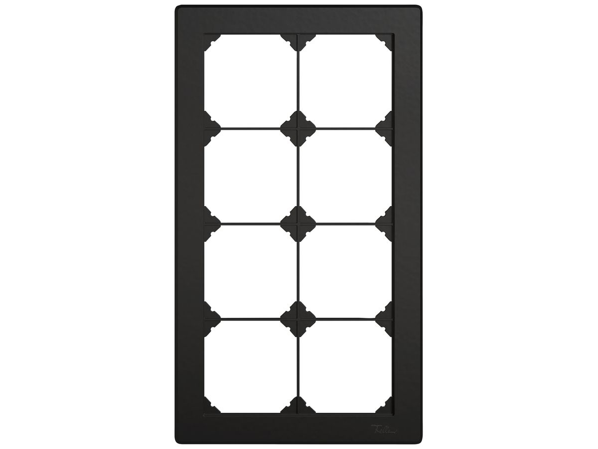 UP-Abdeckrahmen EDIZIO.liv SNAPFIX® 4×2/2×4 156×276mm sz