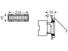 Berührungsschutz Hensel 1×12×18mm