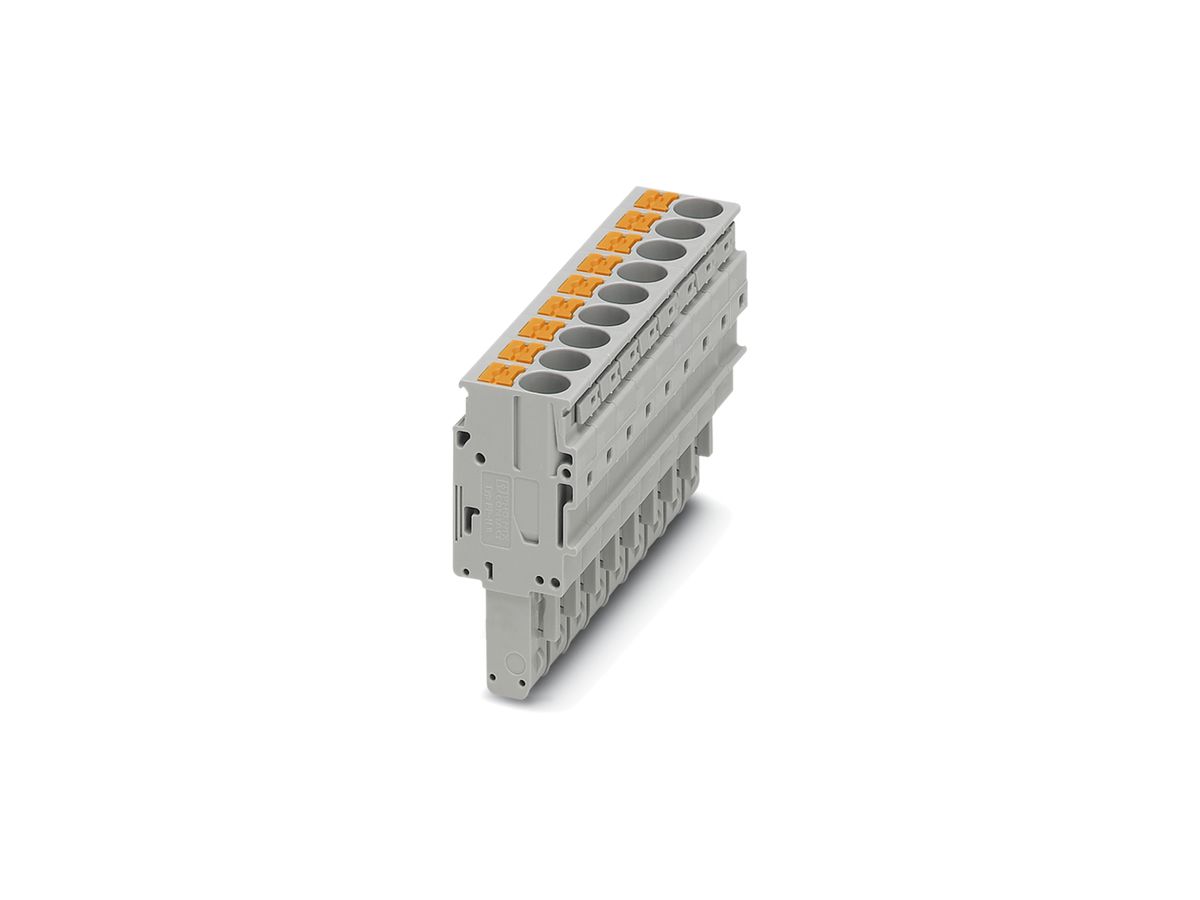 Stecker Phoenix Contact 9L 0.5…10mm² grau mit Push-in-Anschluss