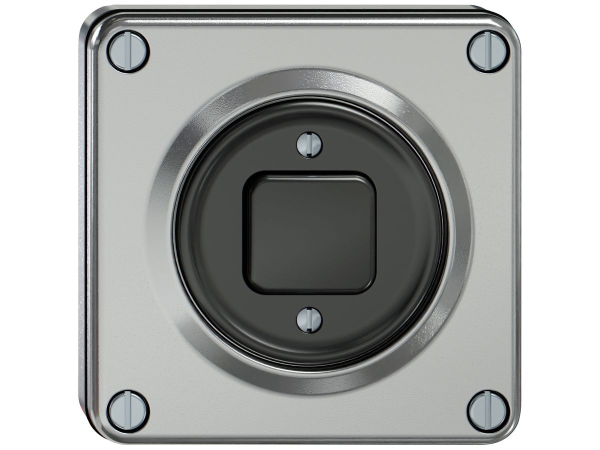 UP-Drucktaster ELEMENT 2P 2NC 2NO 16A 250V aluminium