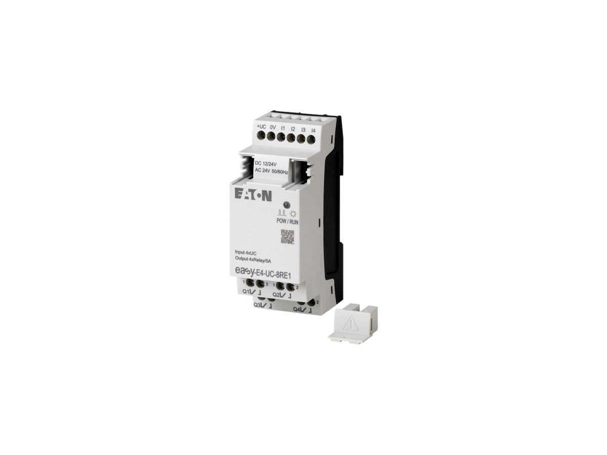 REG-Steuermodul EASY-E4-UC-8RE1 12/24VDC, 24VAC