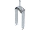 Schnellverleger BET 2056 H-Fuss Kunststoff 52…58mm 2×Kabel Stahl tfZn