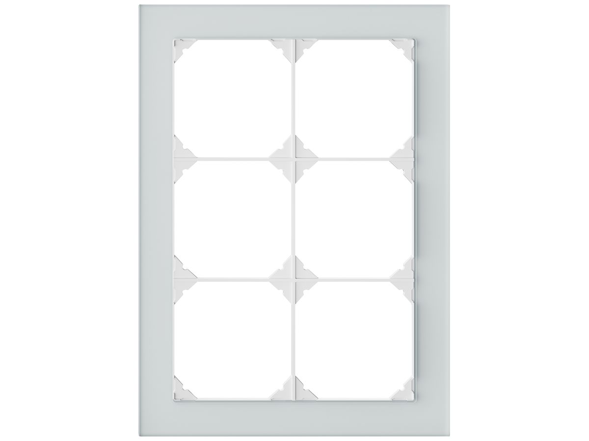 UP-Kopfzeile EDIZIO.liv prestige SNAPFIX® 3×2 214×154mm spiegel satin
