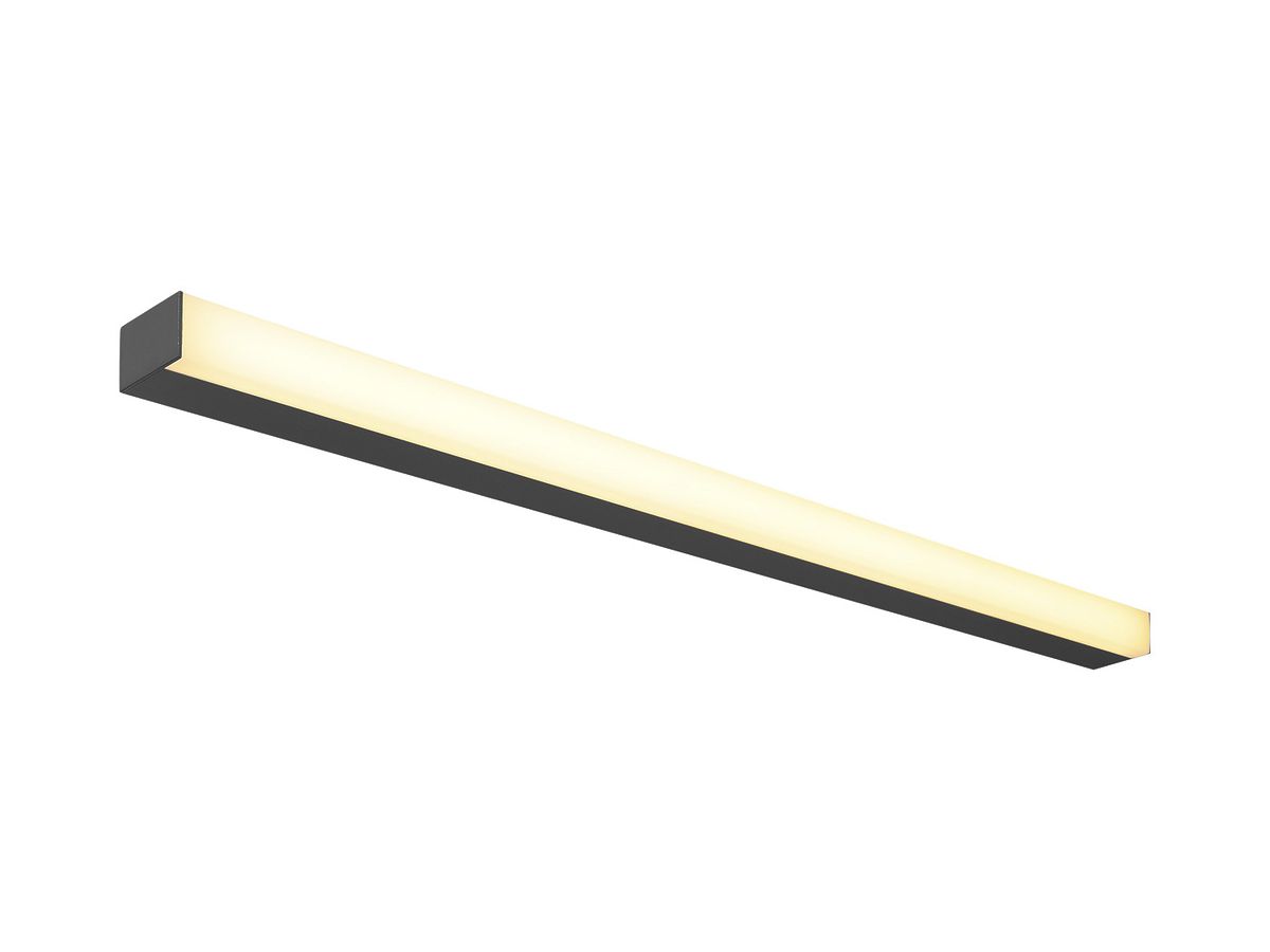 LED-Decken-/Wandleuchte SLV SIGHT 115 Switch 38W 3100lm 3000K 1200mm schwarz