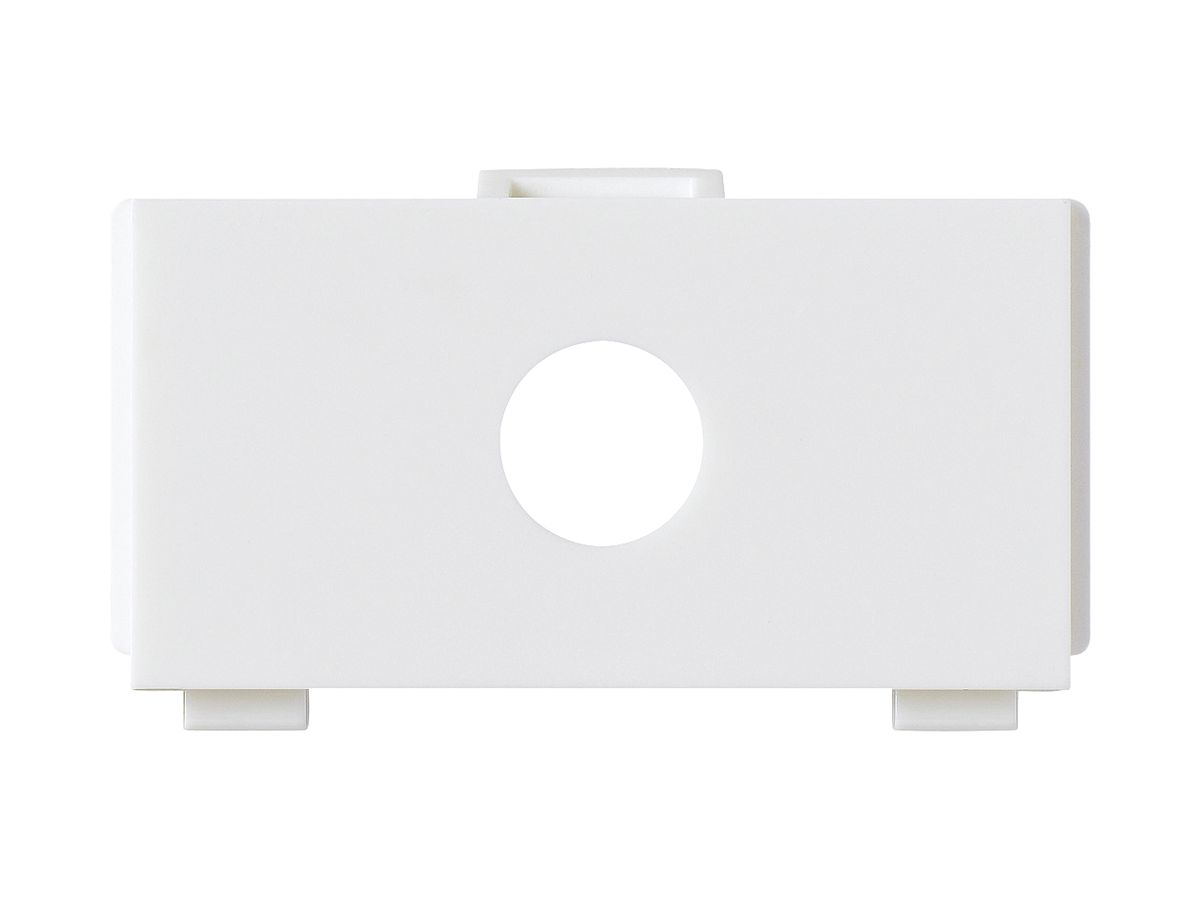 Multimedia-Modul kallysto M3 leer für 1 F-Verbinder/Klinke 6.35 Ø9.6 weiss