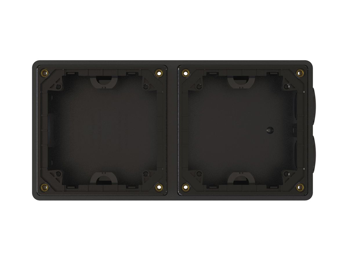 AP-Kopfzeile MAX HAURI EXO 1×2 horizontal 178×90mm schwarz