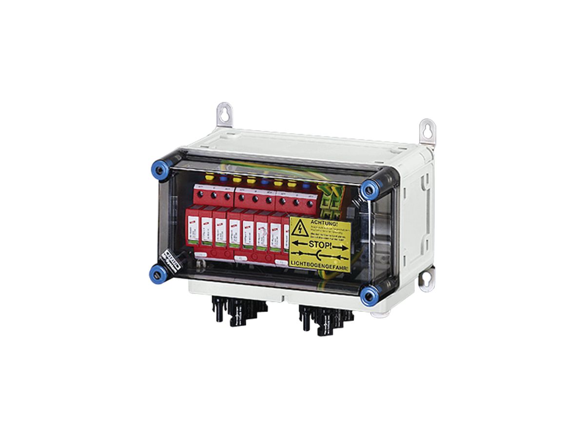 PV Kasten ENYSUN Mi PV 1133 mit MC4-Stecker 3×DC Überspannungsableiter Typ 2