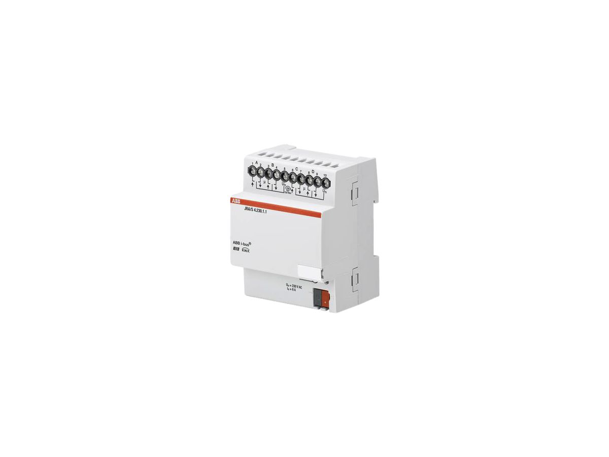 REG-KNX-Jalousieaktor ABB 4-fach 6A 230VAC