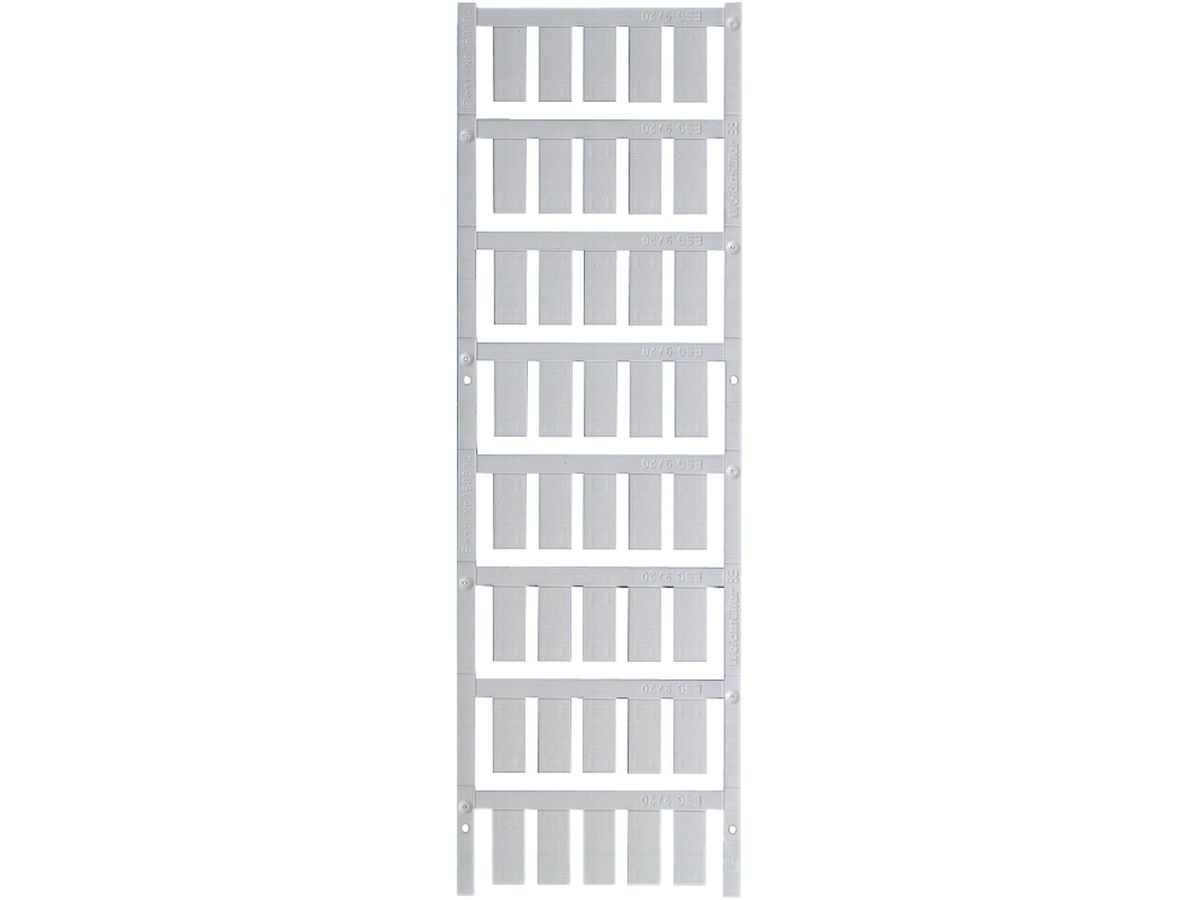 Gerätemarkierer Weidmüller MultiCard ESG steckbar 20×9mm PA66 weiss