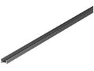 AP-Profil SLV GRAZIA 10, flach gerillt 2m schwarz