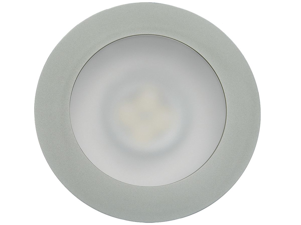 EB-LED-Leuchte s.NIVEAU GU10 230V, ohne Leuchtmittel, elox.