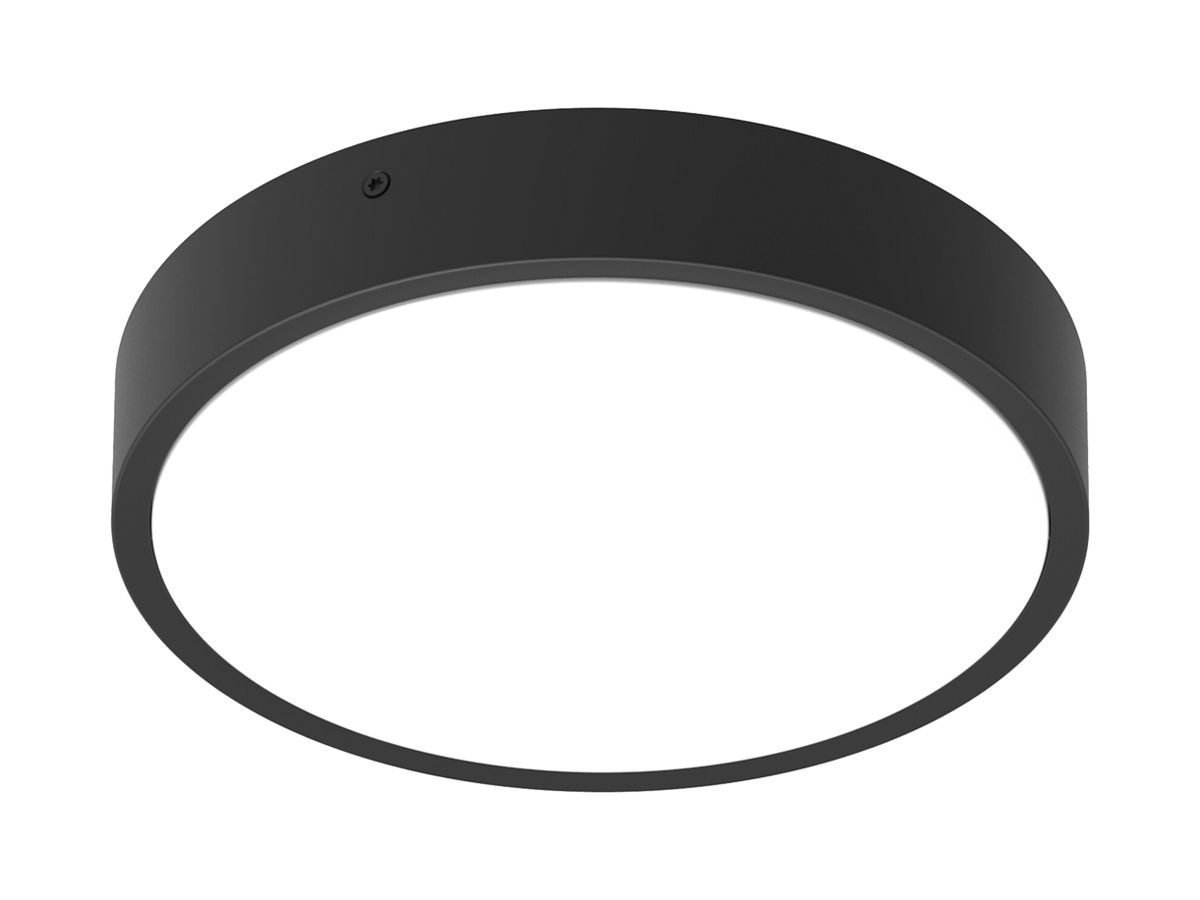 LED-Decken-/Wandleuchte LEDVANCE BULKHEAD ROUND 17W 2270lm 830/840 IP65 schwarz