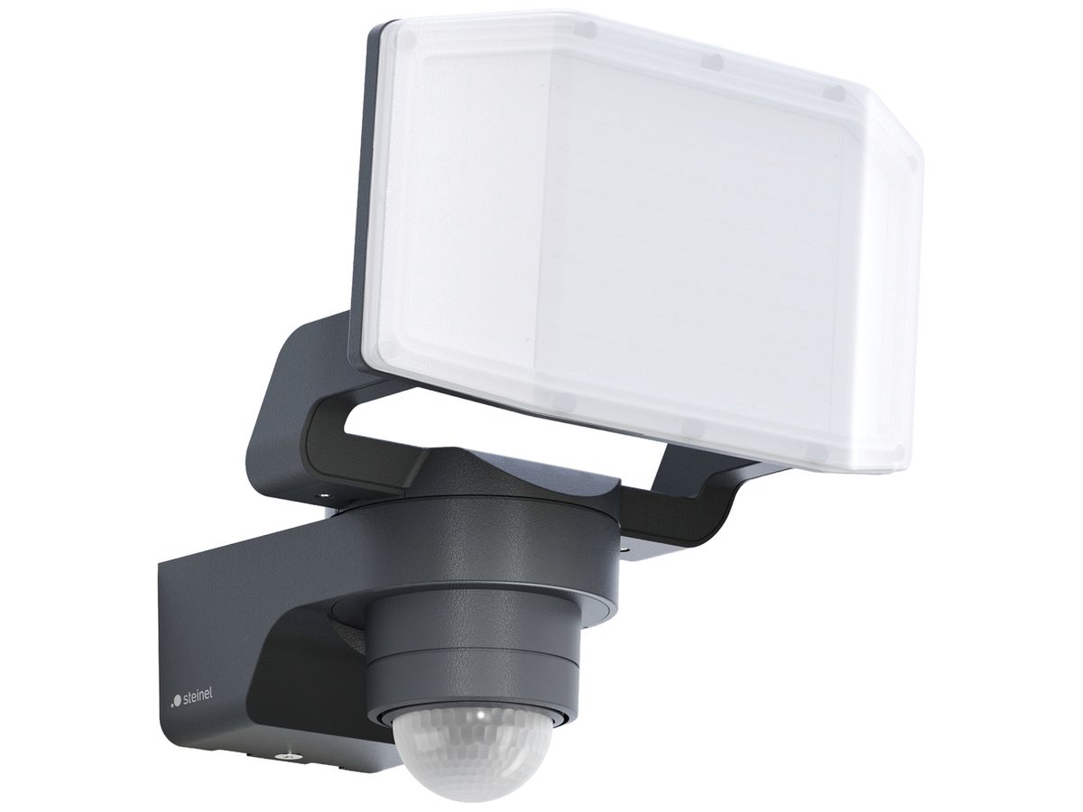 LED-Strahler Steinel XLED PRO SEN 14.3W 1642lm 3000K IP54 VWB 198×195 anthrazit