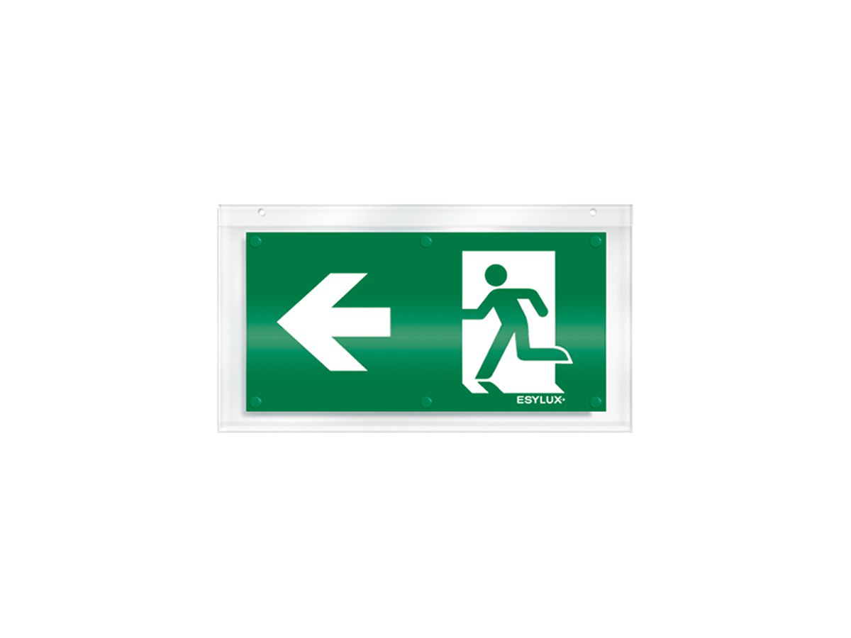 Piktogramm-Scheibe ESYLUX für SLX einseitig Pfeil links