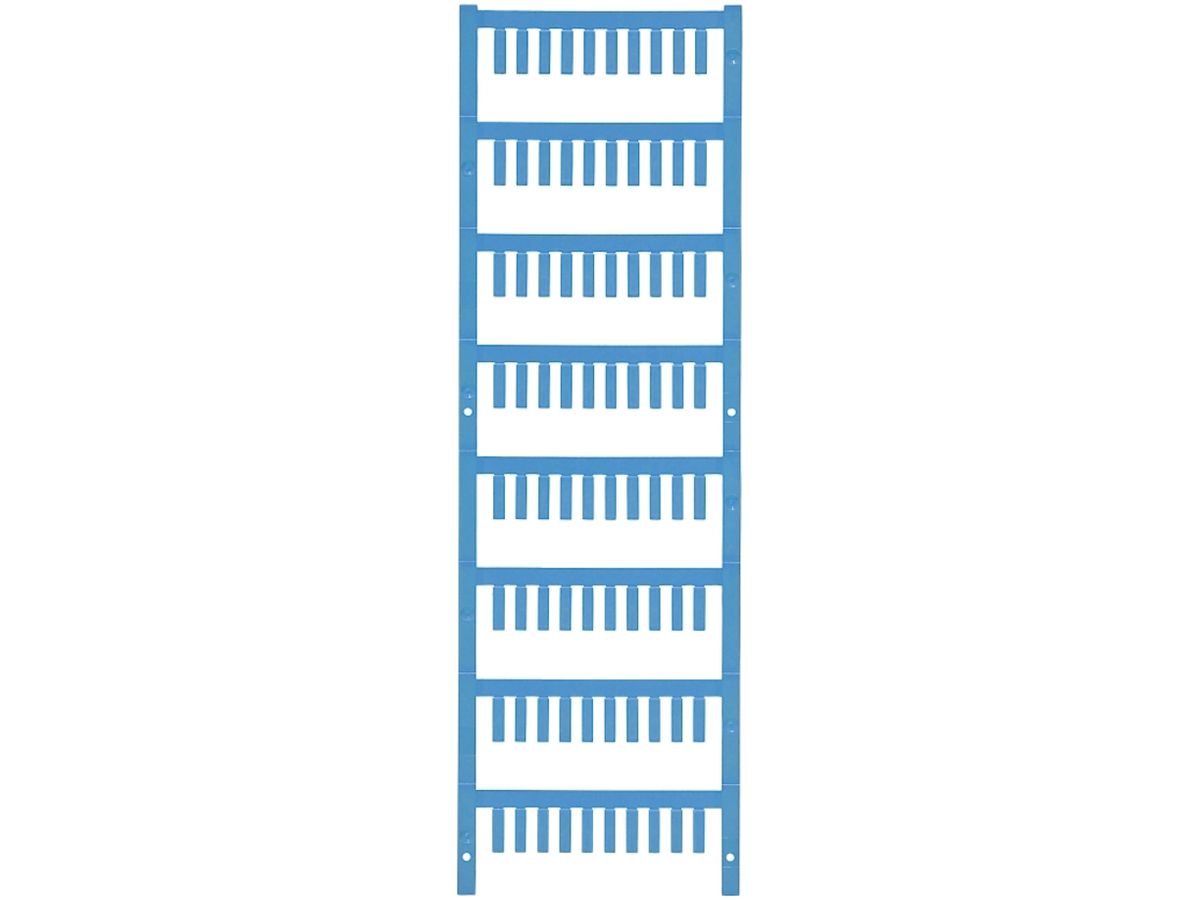 Leitermarkierer Weidmüller MultiCard SF für Ø1.7…2.1mm 12×3.2mm PA66 blau