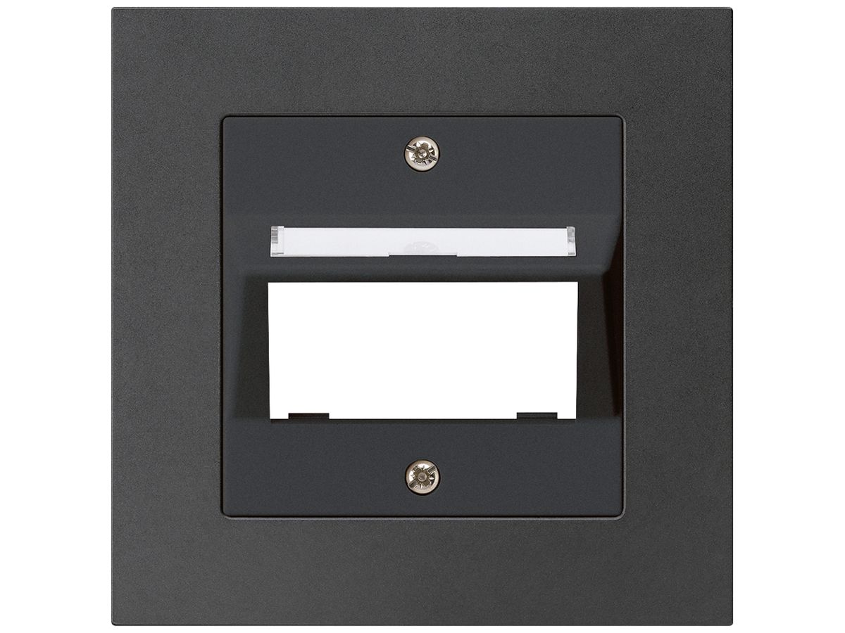 UP-Montageset für 1 M3 Multimedia-Modul kallysto.pro schwarz