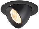 EB-LED-Spot SLV NUMINOS GIMBLE L 17W 2500lm 3000K MB DALI DIM Ø160×115mm sz