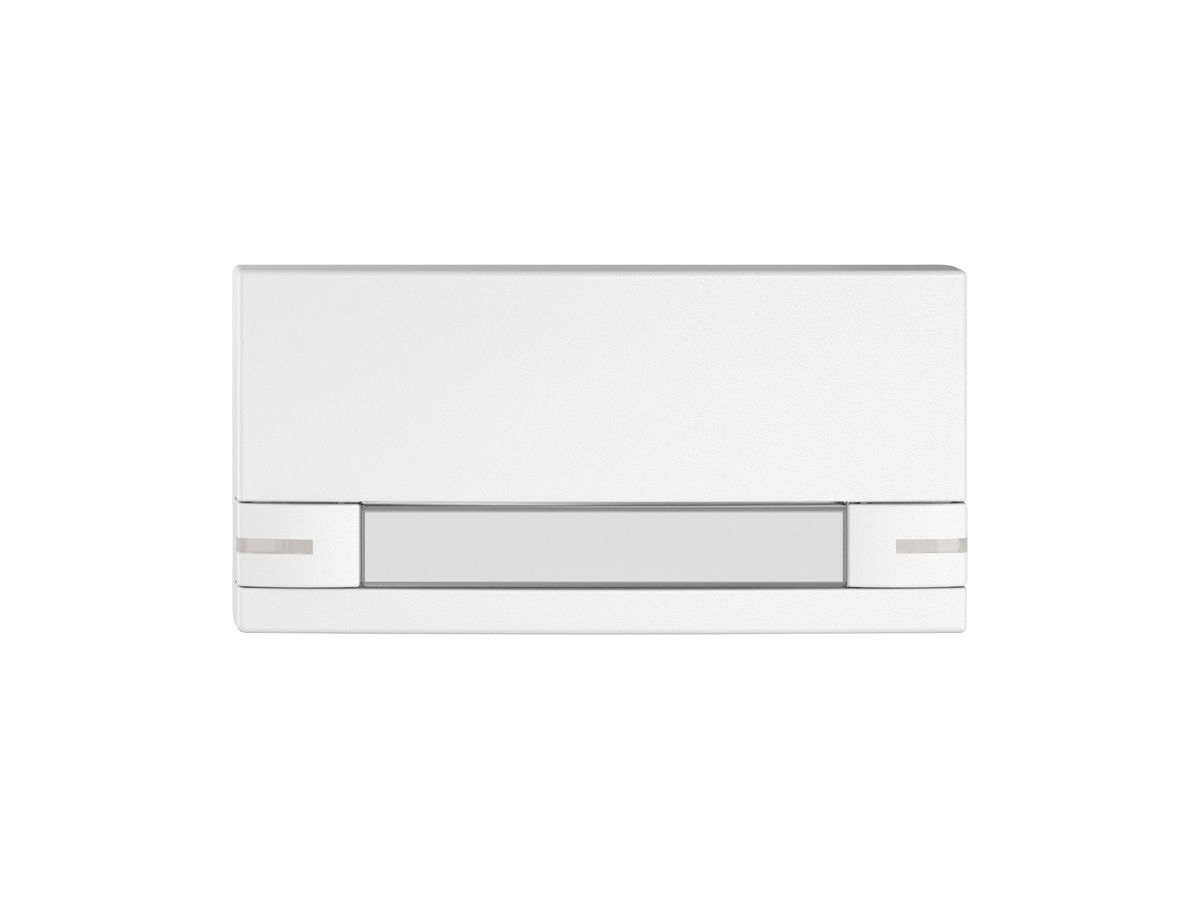 Taste 1/2 EDIZIO.liv SNAPFIX® f.KNX-&UNI m.LED m.Papier 2-Tastenbed.ws