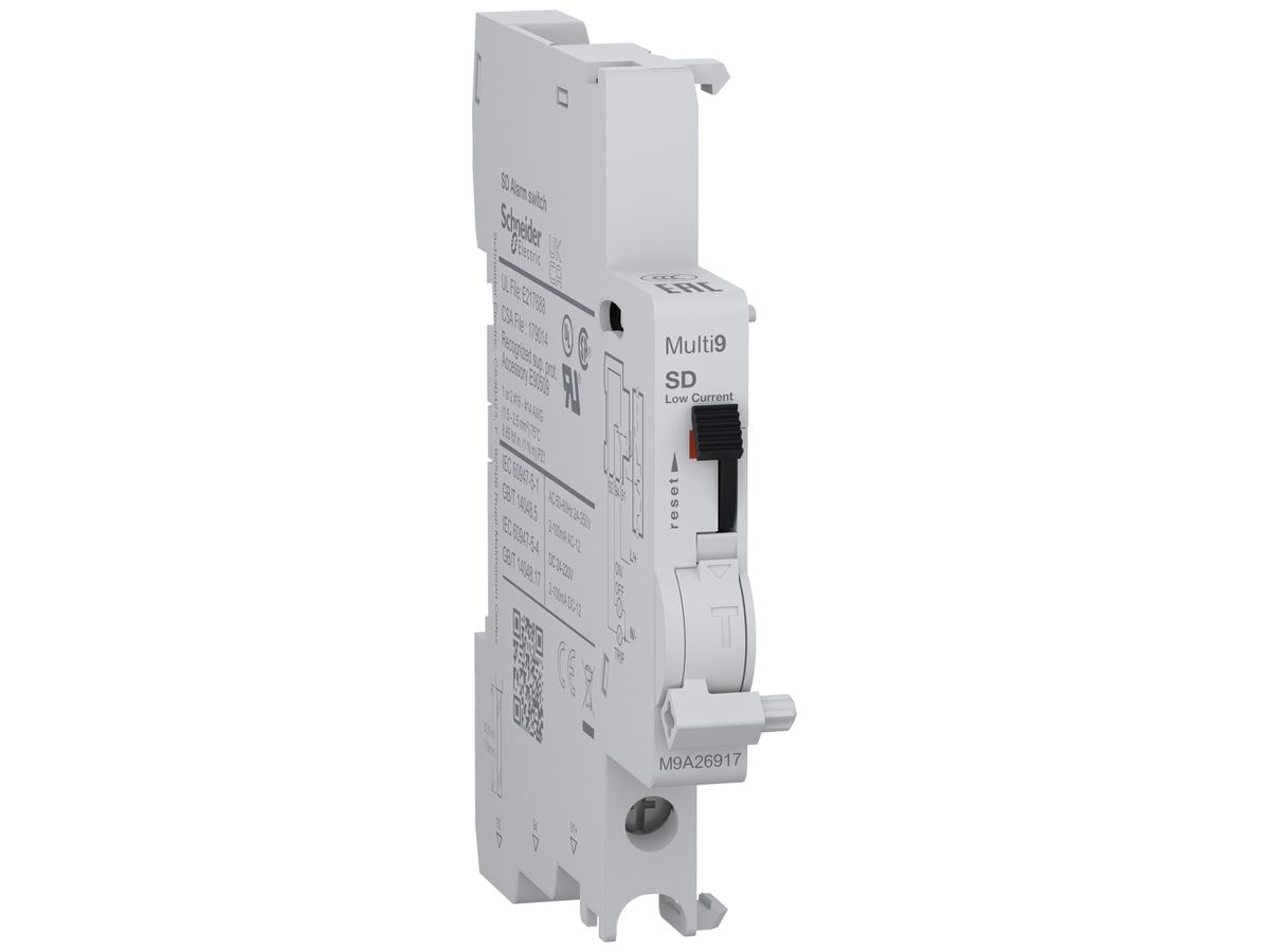 REG-Hilfs-/Fernmeldeschalter SE Multi9 SD N40/C60 1W 100mA 250VAC/220VDC