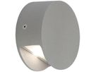 LED-Wandleuchte SLV PEMA, 4.7W 120lm 3000K IP44 silbergrau