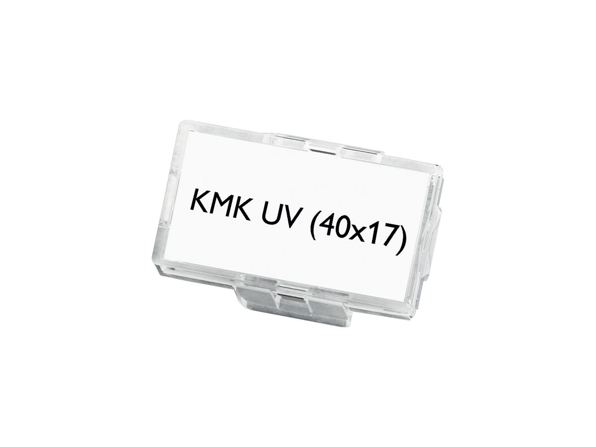 Kabelmarkierer PX KMK UV Ø9mm 40×17mm transparent