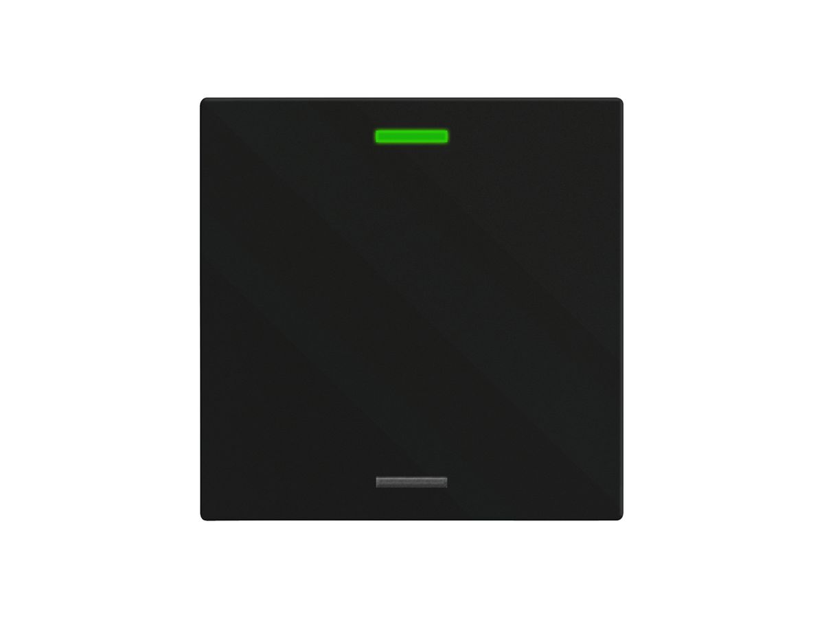 EB-Taster KNX RGBW MDT BE-TAL60T116.01 1T/2B Temp.schwarz matt "neutral"
