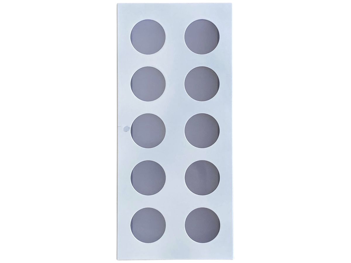 LED-Wandleuchte Z-Licht LongLED O 4.5W 500lm 3000K IP65 260×120mm weiss