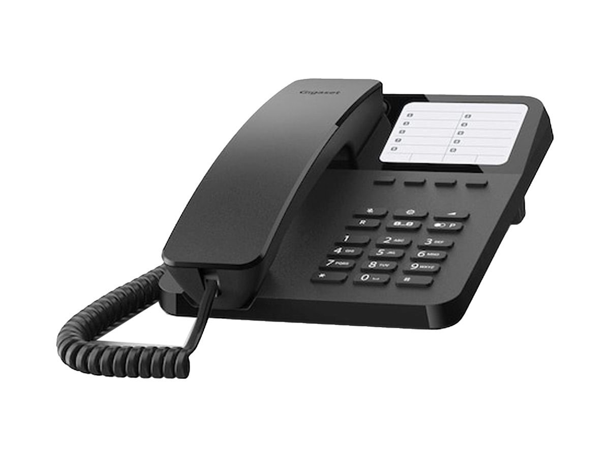 Schnurtelefon Gigaset DESK 400 schwarz